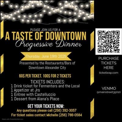 Downtown restaurants to host progressive dinner