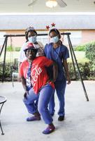 PHOTOS: Adams Health & Rehab Center holds drive-by parade