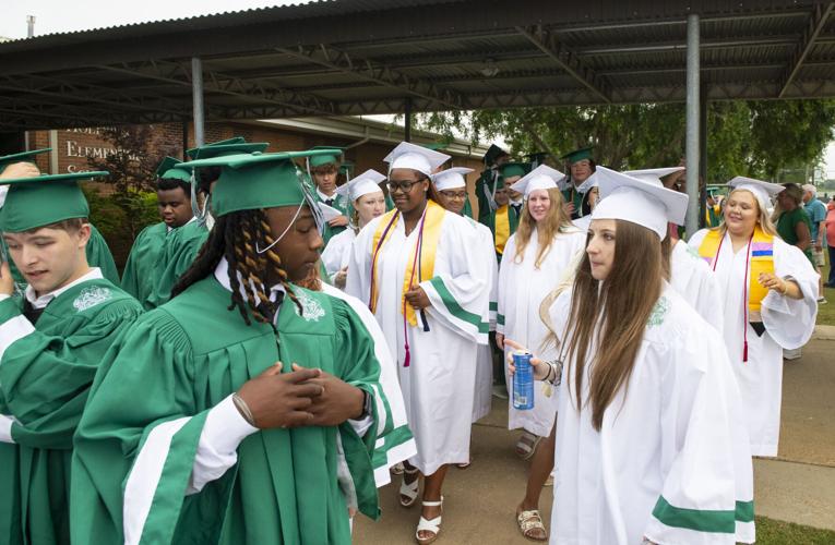 PHOTOS: Holtville High seniors walk through elementary, middle and high schools