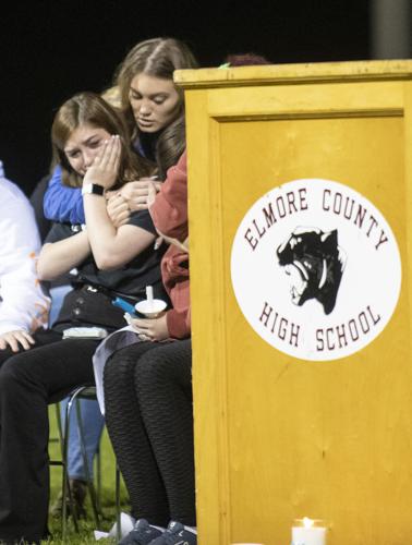 PHOTOS: Candle light vigil for Elmore County High School student Gardner Cameron