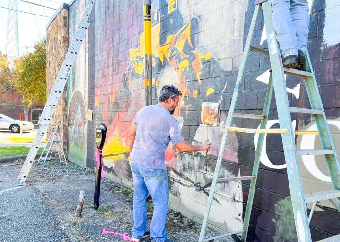Local artist completes mural in Montgomery