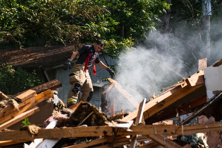PHOTOS: Home Explodes in Coosa County