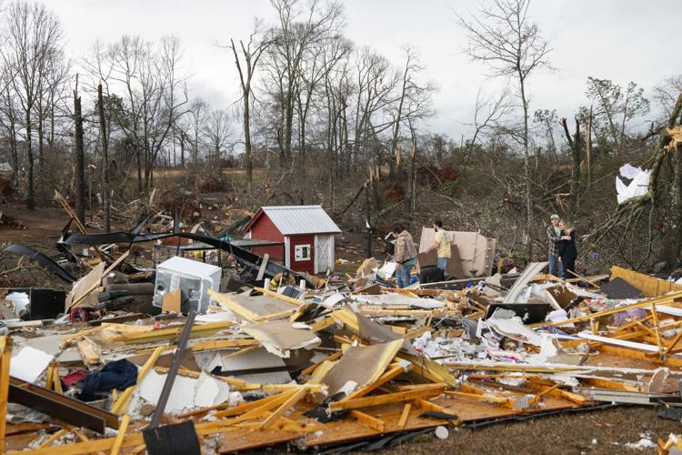 PHOTOS: Tornado damage from the Lightwood community