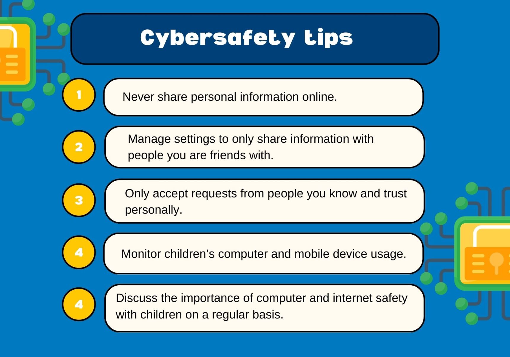 Cybersafety remains important during school year