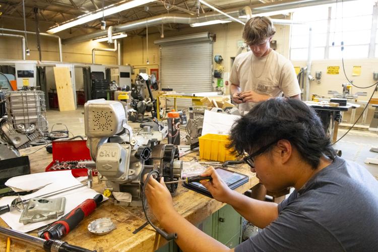 PHOTOS: Tallassee High School small motors class