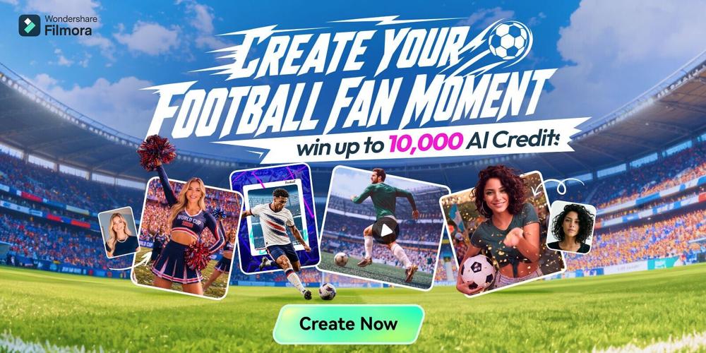 Wondershare Filmora has rolled out a new suite of football-themed creative resources and launched the "My Football Fan Moment" global campaign