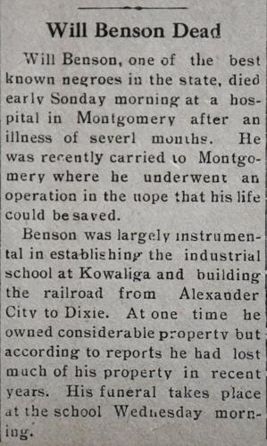 TIMELINE: The rise and fall of Benson