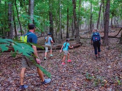 Lake Martin offers endless hiking trails