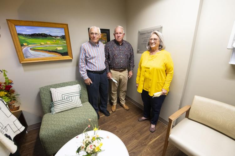 PHOTOS: Donations help redecorate family conference rooms at Russell Medical