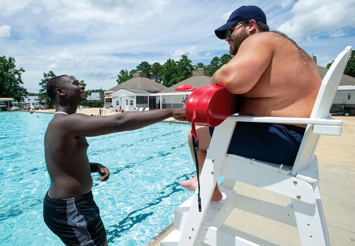 PHOTOS: Children enjoy day at the pool
