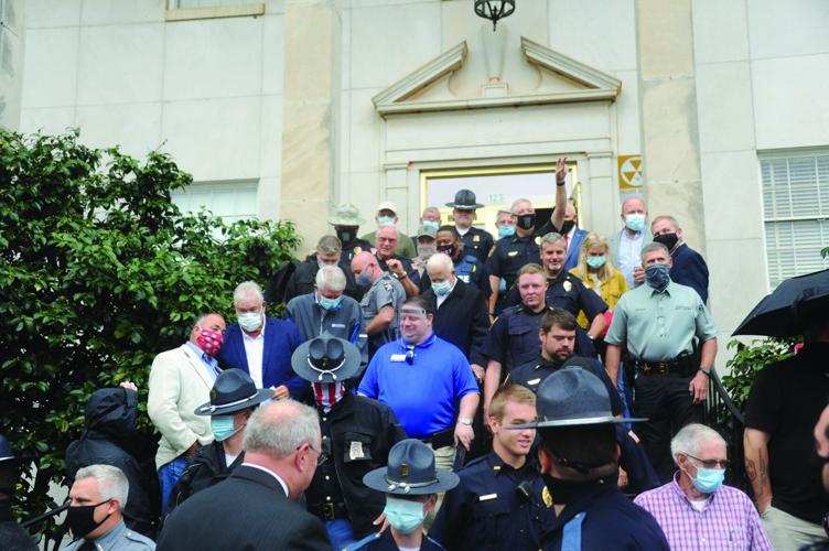 PHOTOS: Tallapoosa County organizes Back the Blue event