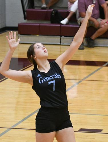 PHOTOS: Horseshoe Bend volleyball visits Elmore County