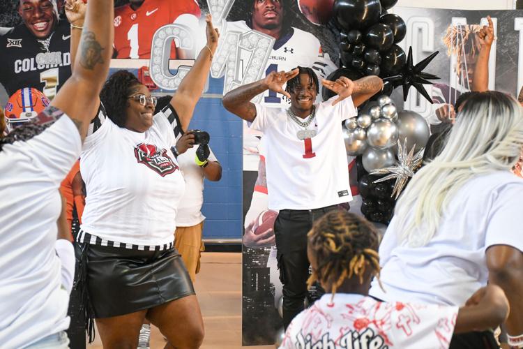 PHOTOS: Scenes from Cederian Morgan's commitment ceremony