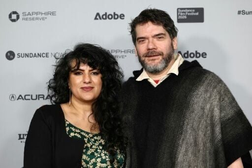 Tabassum Niamat and Felipe Bustos Sierra spoke to AFP at the Sundance Film Festival where "Everybody To Kenmure Street" premiered
