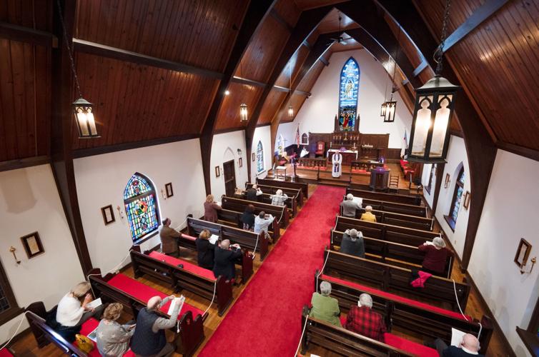 Episcopal Church sees increased attendance at first mass in months