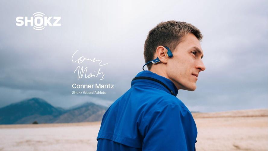 Connor Mantz, Shokz Global Athlete and professional marathon runner