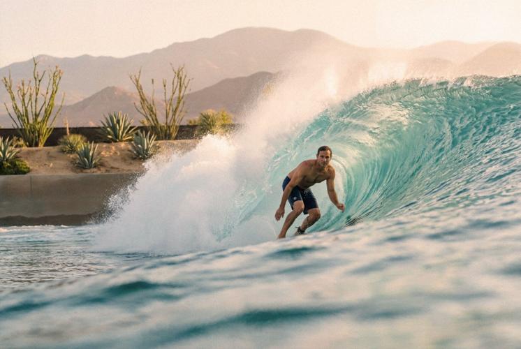 Located in Thermal, California, the surf lagoon will be an annex club amenity for Coral
Mountain Desert Club (Credit: Coral Mountain Desert Club)