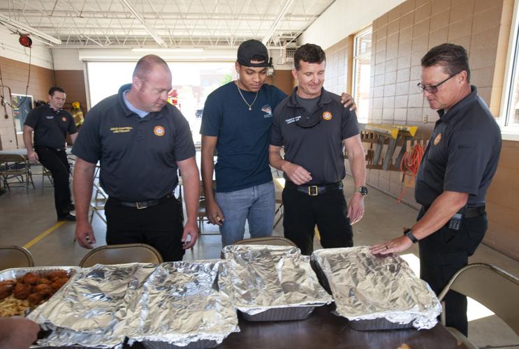 Hunter retires from fire department after 25 years