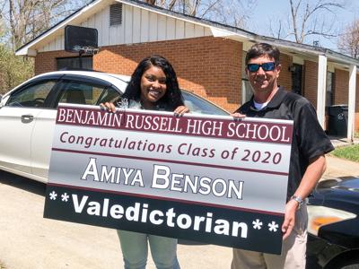 BRHS honors top 10 seniors with special visits