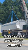 Jackson's Gap Safe Room installation