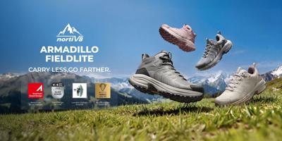 NORTIV 8 unveils the Spring/Summer 2026 Armadillo FieldLite™ collection, a next-generation line of ultra-lightweight, waterproof hiking footwear engineered for hybrid living. Featuring the DualStride™ dual-density midsole and 4-in-1 Rebound cushioning s...