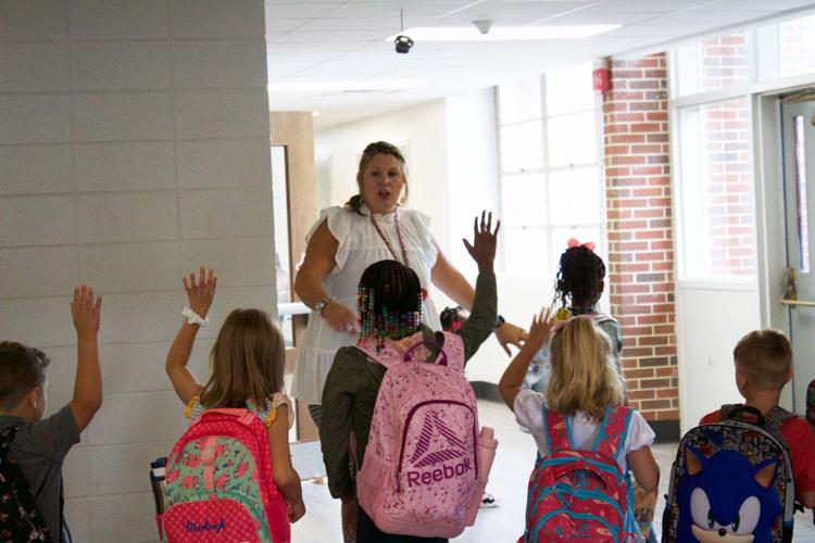 First Day of School at Jim Pearson