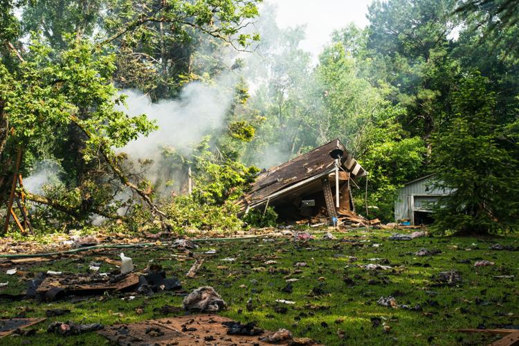 PHOTOS: Home Explodes in Coosa County