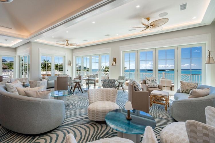 Upper-level, adults-only Horizon Lounge at The Bay Club (Courtesy of Southworth)