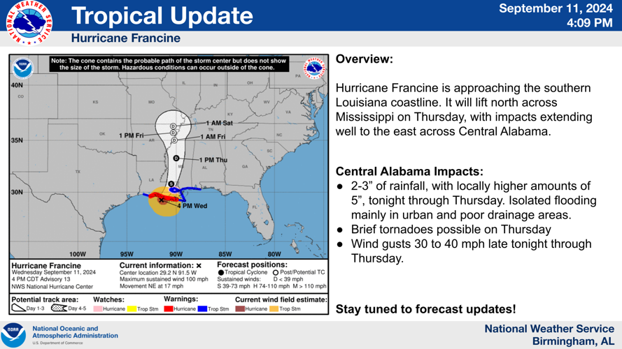 UPDATED: Severe weather continues into Friday evening