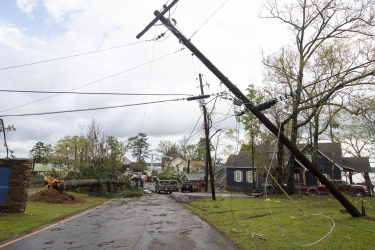PHOTOS: Storm damage at Castaway Island on Lake Martin