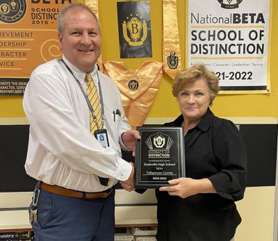 Tallapoosa Schools win Beta Club district of distinction