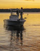 What's happening under the boat?