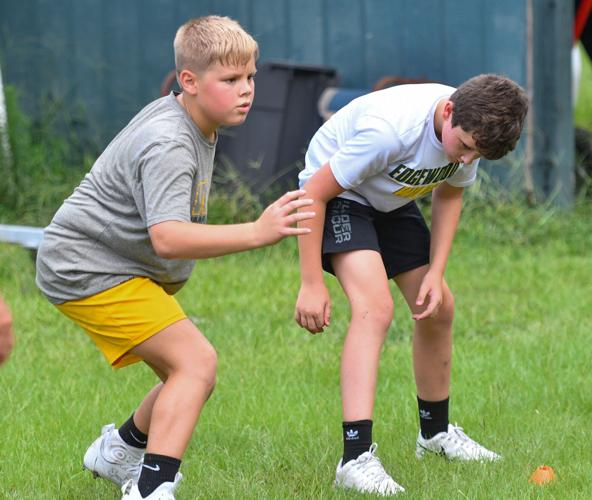 PHOTOS: Edgewood Academy youth football camp