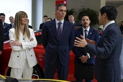 Begona Gomez is accompanying her husband, Spanish PM Pedro Sanchez, on his official visit to China