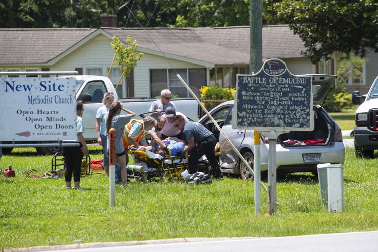 PHOTOS: New Site Wreck leaves one injured