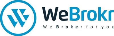 WeBrokr.com logo and tagline