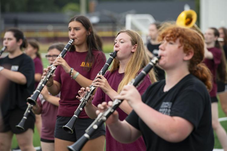 PHOTOS: Elmore County High School's Maroon Machine finishes band camp