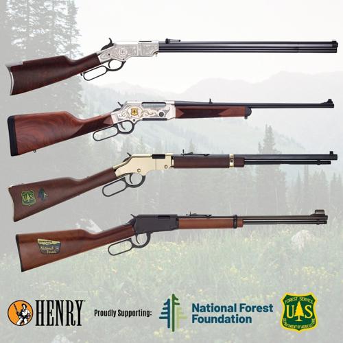 Henry Repeating Arms introduces the National Forest Foundation Edition Rifle Series, a collection of four commemorative rifles built to honor America’s public lands and support conservation efforts across the National Forest system.