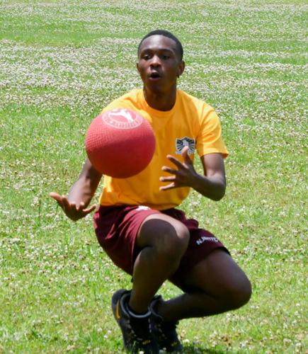 PHOTOS: Benjamin Russell Navy JROTC plays kickball
