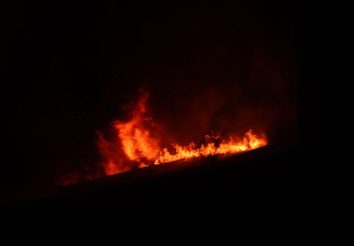 Photos: Firefighters battle blaze at McGhee Furniture Warehouse