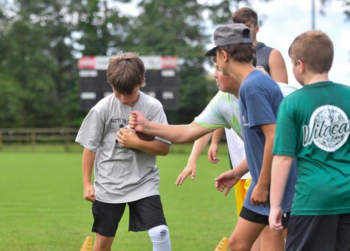 PHOTOS: Edgewood Academy youth football camp