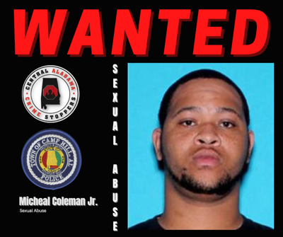 Camp Hill PD searching for fugitive wanted for sexual abuse