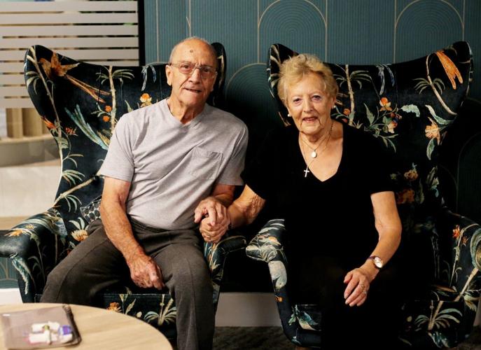 Retirees who lost partners fall in love again aged 88 after meeting in the gym