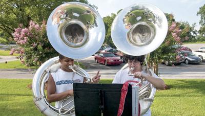 Pride Marching band mixes “Fantasy and Fiction” for halftime show