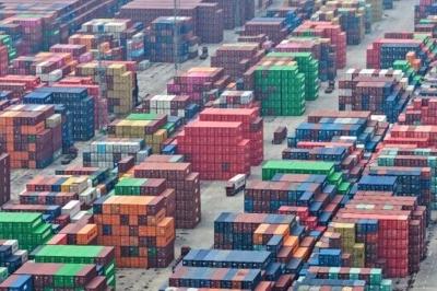 China's exports have helped support the economy but there are concerns about the impact on trade from the Middle East crisis