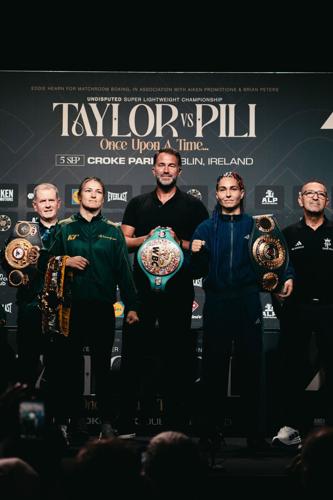The partnership opens on Saturday, 5 September at Croke Park in Dublin, where Katie Taylor faces Flora Pili for the undisputed Super Lightweight Championship.