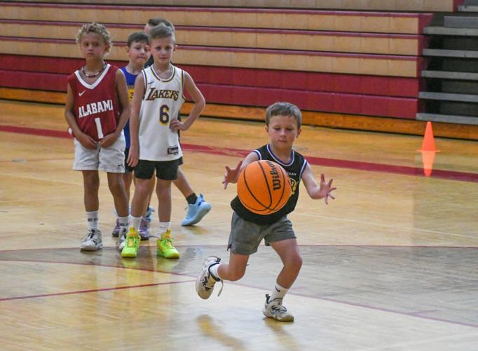 PHOTOS: Klark James hosts basketball camp in New Site