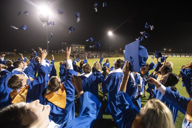 PHOTOS: Rain doesn't stop Reeltown Class of 2021 from graduating
