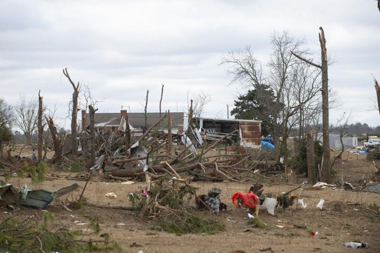 PHOTOS: Cleanup in the Lightwood community after the tornado