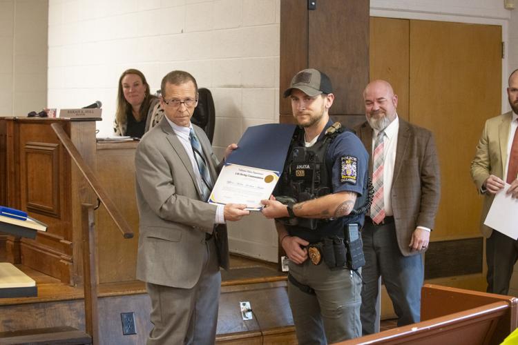 Two Tallassee officers honored for life saving measures